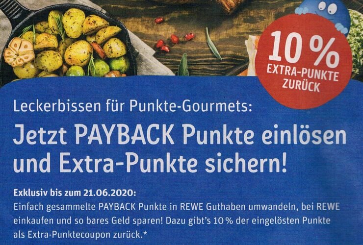 Rewe Payback Punkte Einlösen